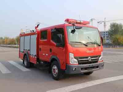 中卓時代牌東風1.6方水罐消防車